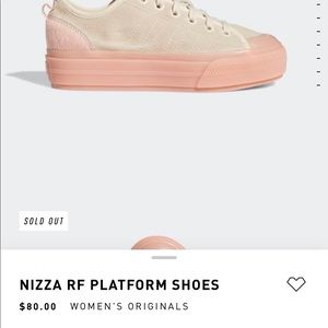 Adidas originals Nizza RF platform sneakers